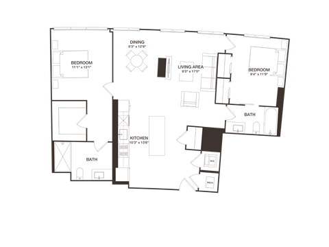 8001 Woodmont Ave. 2 Beds Apartment, Bethesda for Rent - Photo Gallery 77